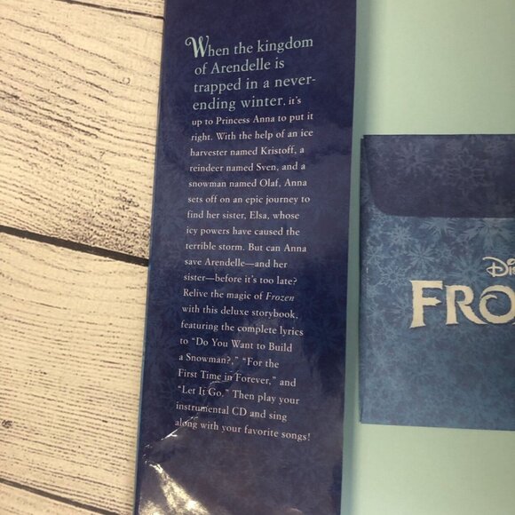 Frozen Sing ALong Storybook With Cd - Picture 5 of 5